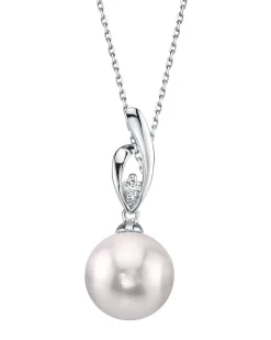 Akoya Pearl & Diamond Lois Pendant