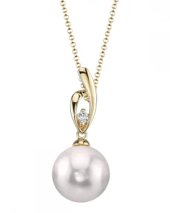 Akoya Pearl & Diamond Lois Pendant