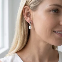 Akoya Pearl & Diamond Lois Earrings