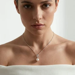 Akoya Pearl & Diamond Symphony Pendant- Choose Your Pearl Color