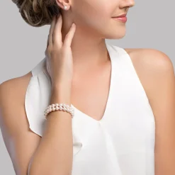 Freshwater Double Pearl Bracelet