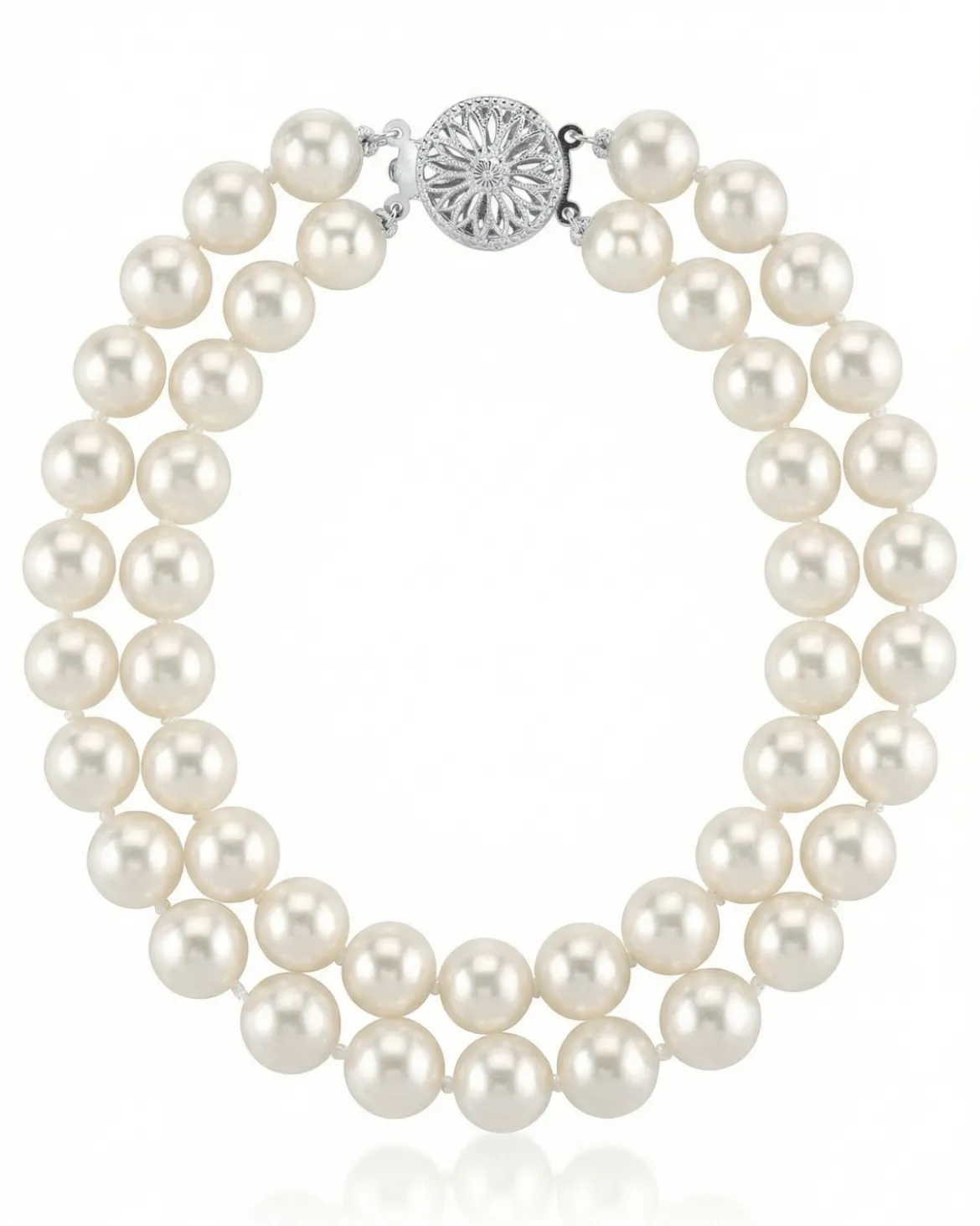 Freshwater Double Pearl Bracelet