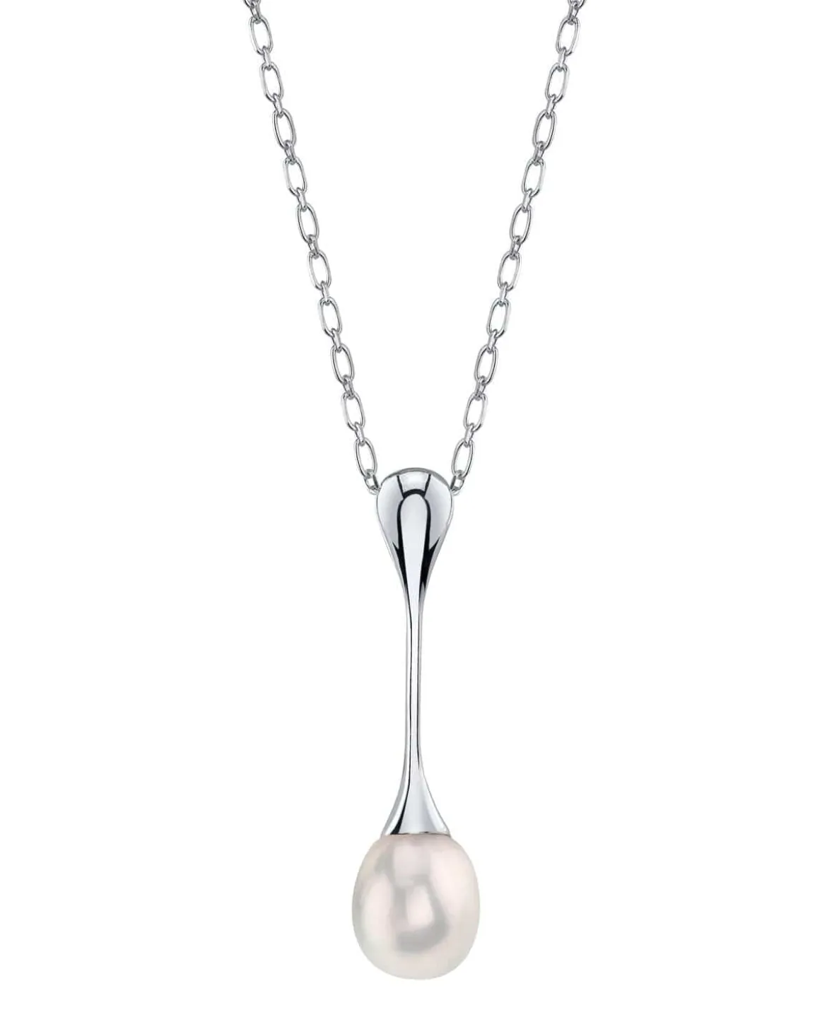 Freshwater Pearl Long Teardrop Pendant