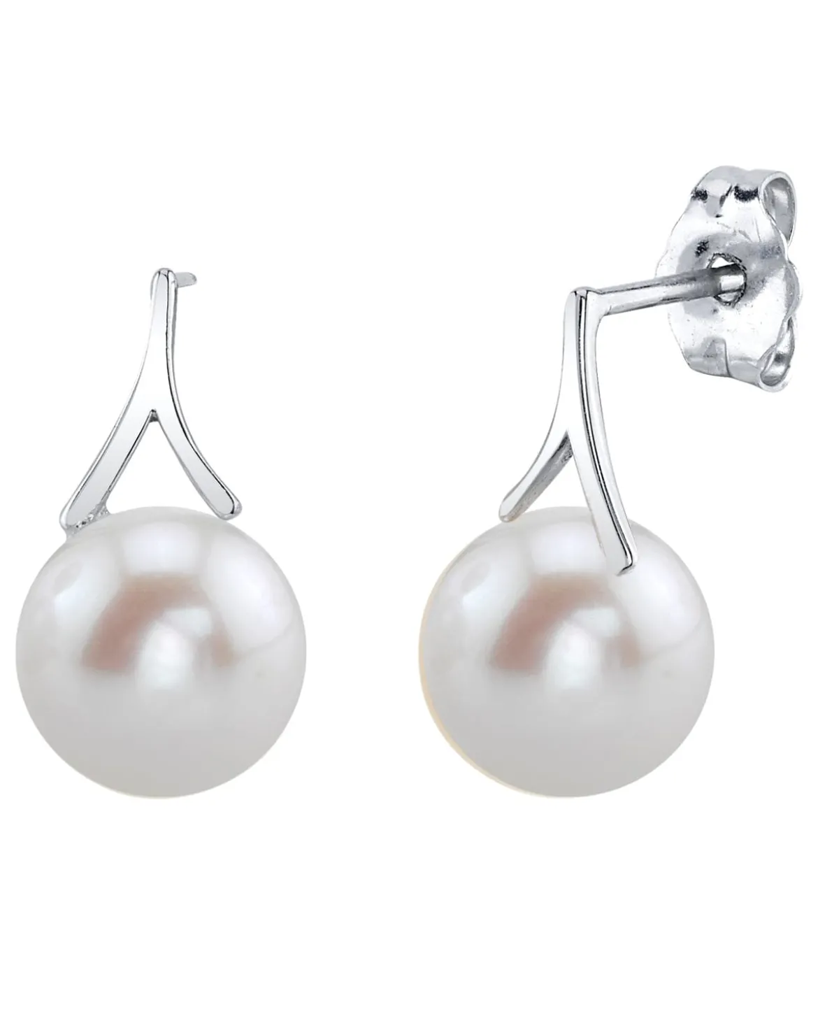 Freshwater Pearl "Wren" Dangle Earrings