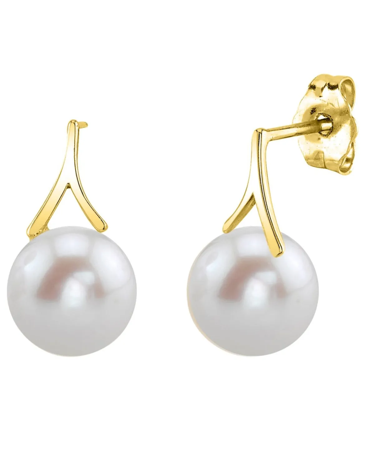 Freshwater Pearl "Wren" Dangle Earrings
