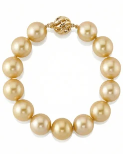 Golden South Sea Pearl Bracelet, 11.0-12.0mm