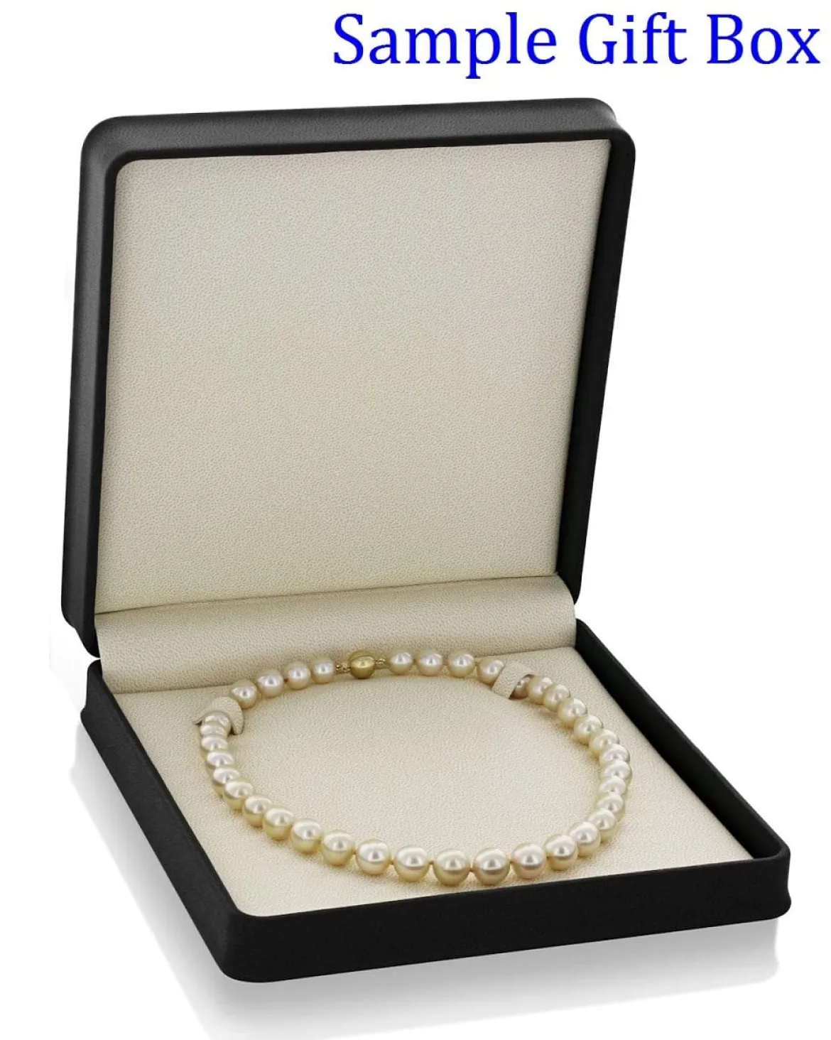 Golden South Sea Pearl Necklace, 13.0-15.0mm - AAAA Quality