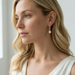 Japanese Akoya Pearl Bellatrix Earrings