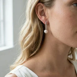 Japanese Akoya Pearl Bellatrix Earrings