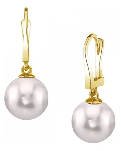 Japanese Akoya Pearl Classic Dangle Earrings
