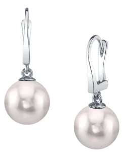 Japanese Akoya Pearl Classic Dangle Earrings