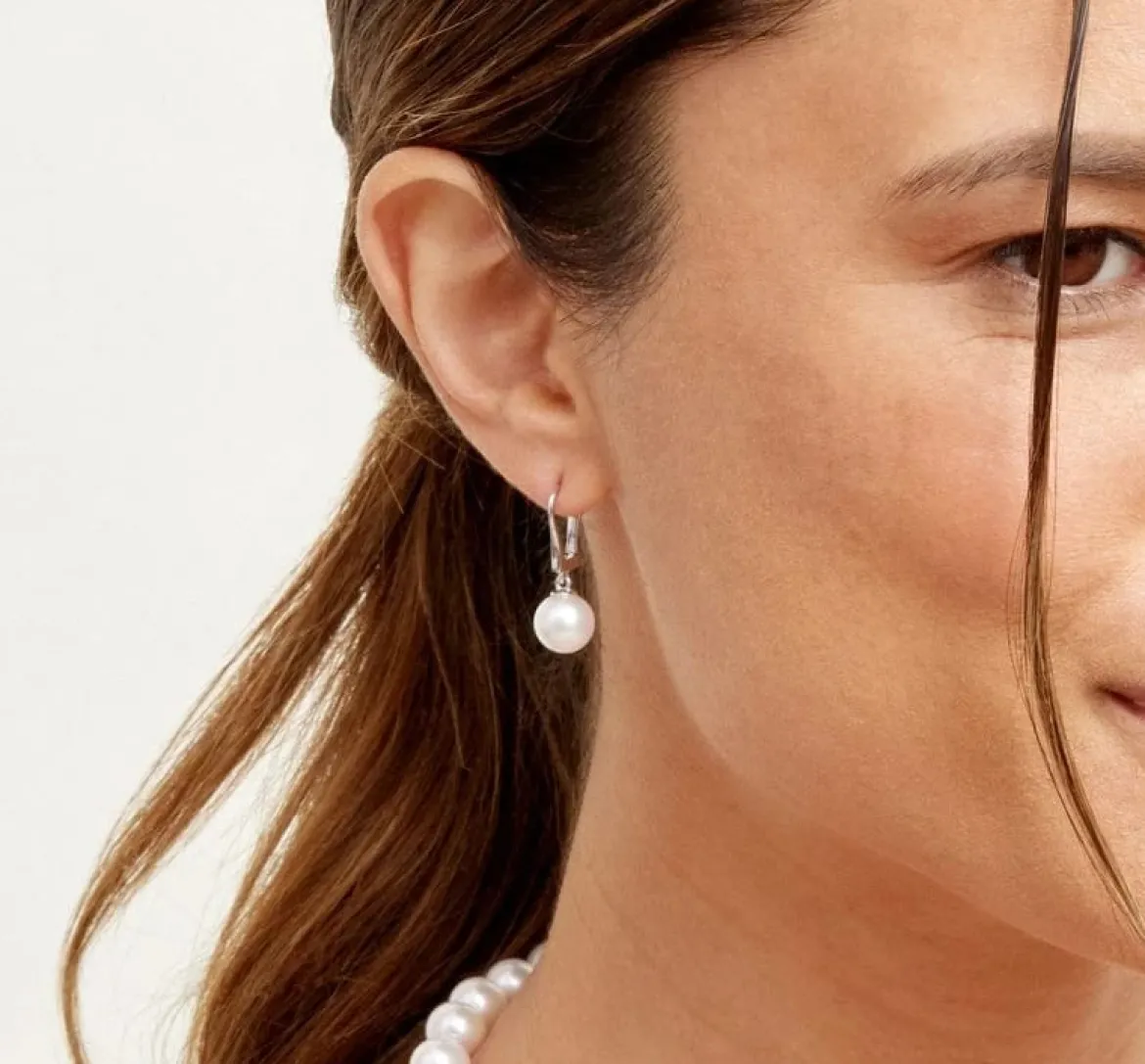 Japanese Akoya Pearl Classic Dangle Earrings