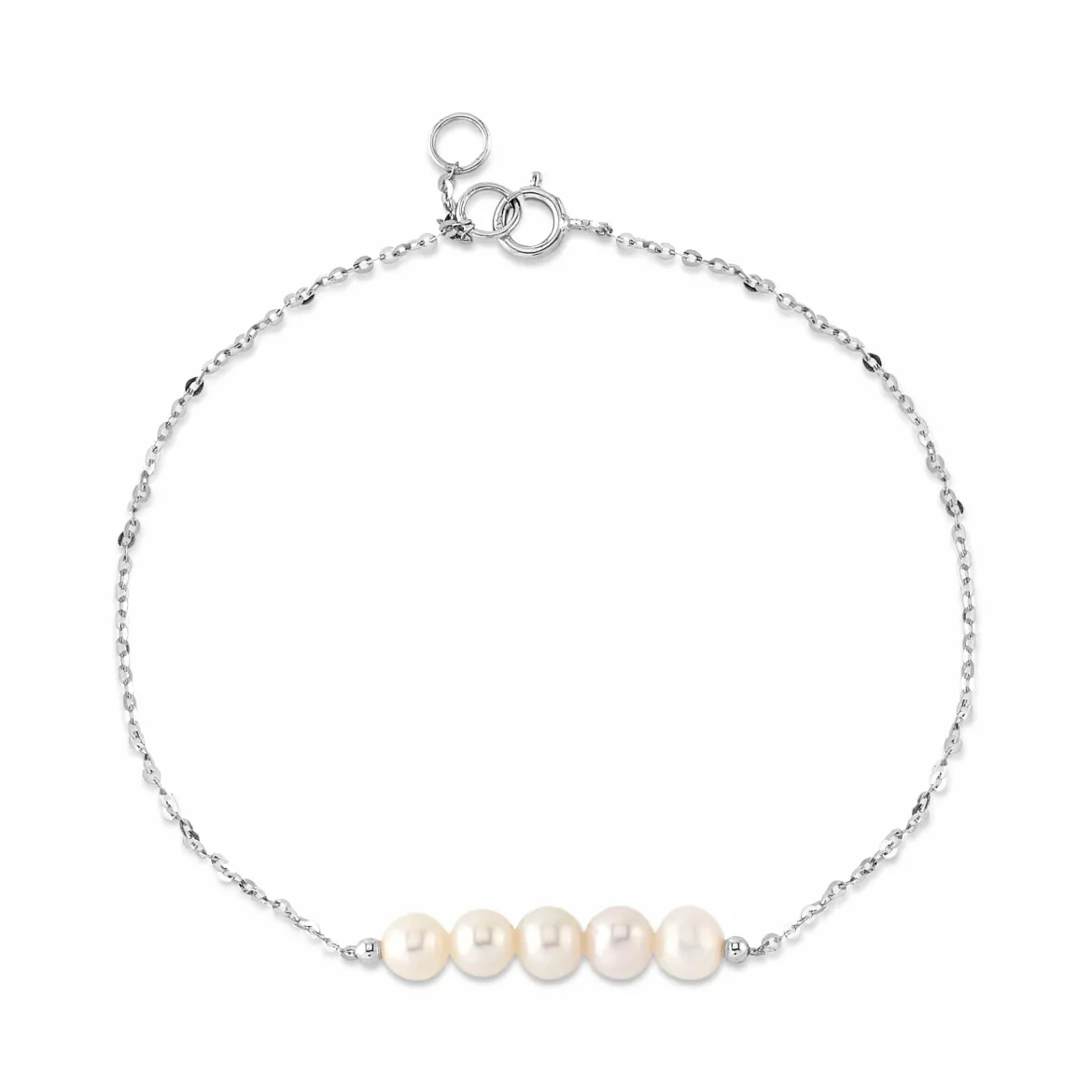 14K Gold Freshwater Pearl Addie Bracelet
