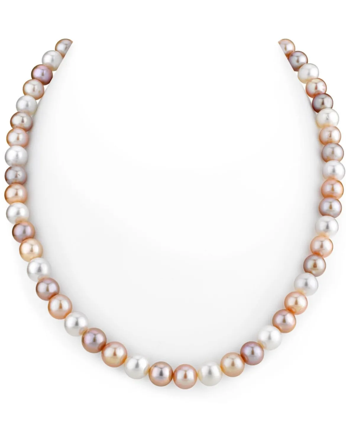 6.5-7.0mm Freshwater Multicolor Pearl Necklace - AAA Quality
