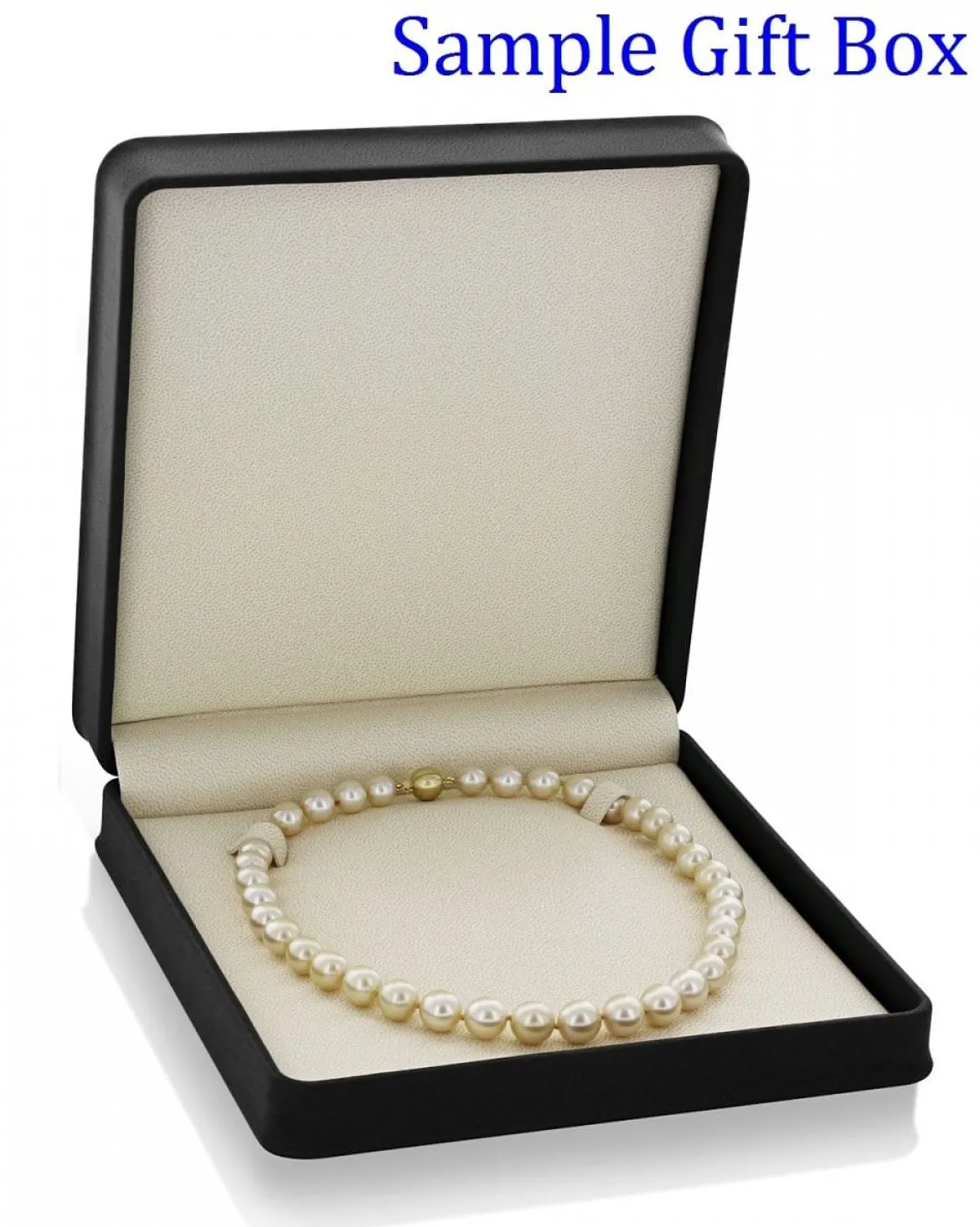 11-13mm Golden South Sea Pearl Necklace - AAAA Quality