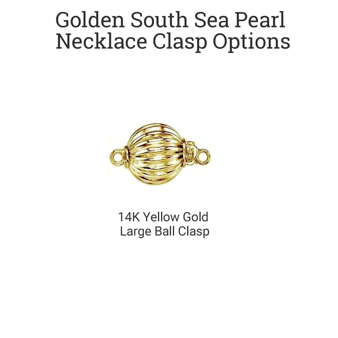 11-13mm Golden South Sea Pearl Necklace - AAAA Quality