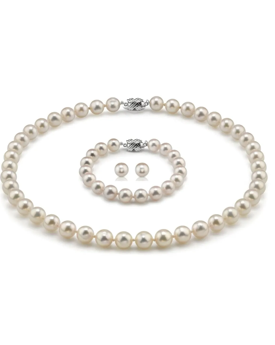 8.5-9.0mm Hanadama Pearl Set