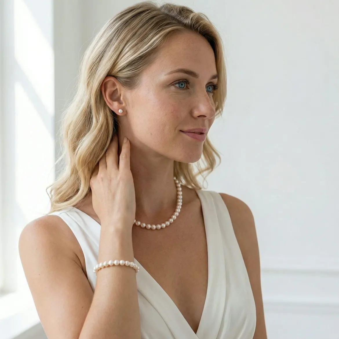 8.0-8.5mm Hanadama Pearl Set