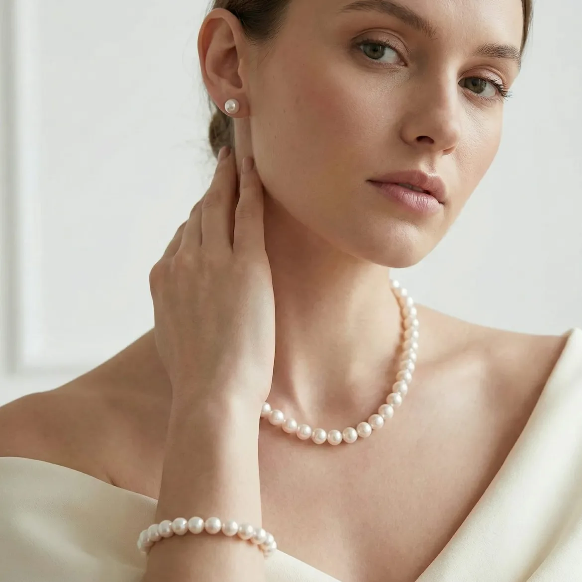9.5-10.0mm Hanadama Pearl Set
