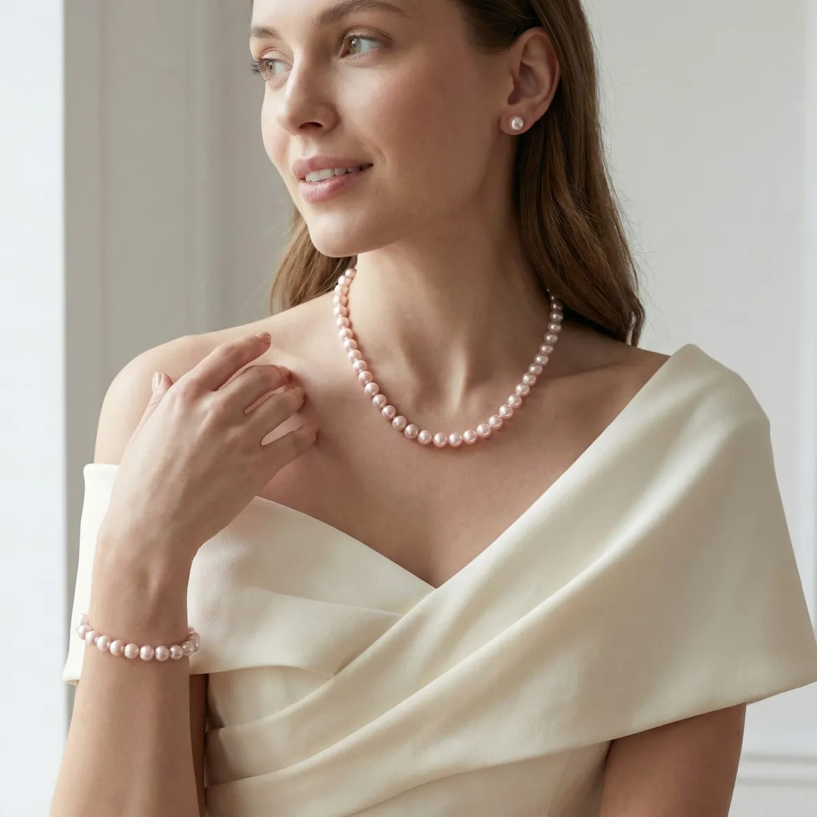 7.5-8.0mm Hanadama Pearl Set