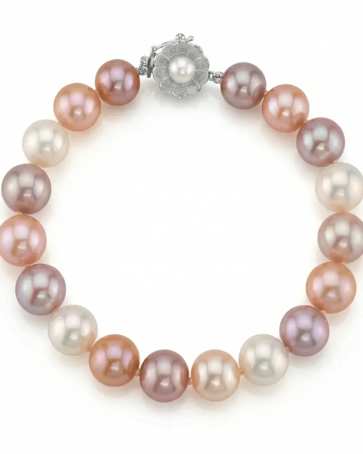 8.5-9.5mm Multicolor Freshwater Pearl Bracelet - AAA Quality