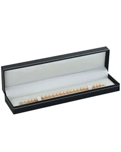 7.0-7.5mm Peach Freshwater Pearl Bracelet - AAA Quality