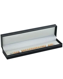 9.5-10.5mm Peach Freshwater Pearl Bracelet