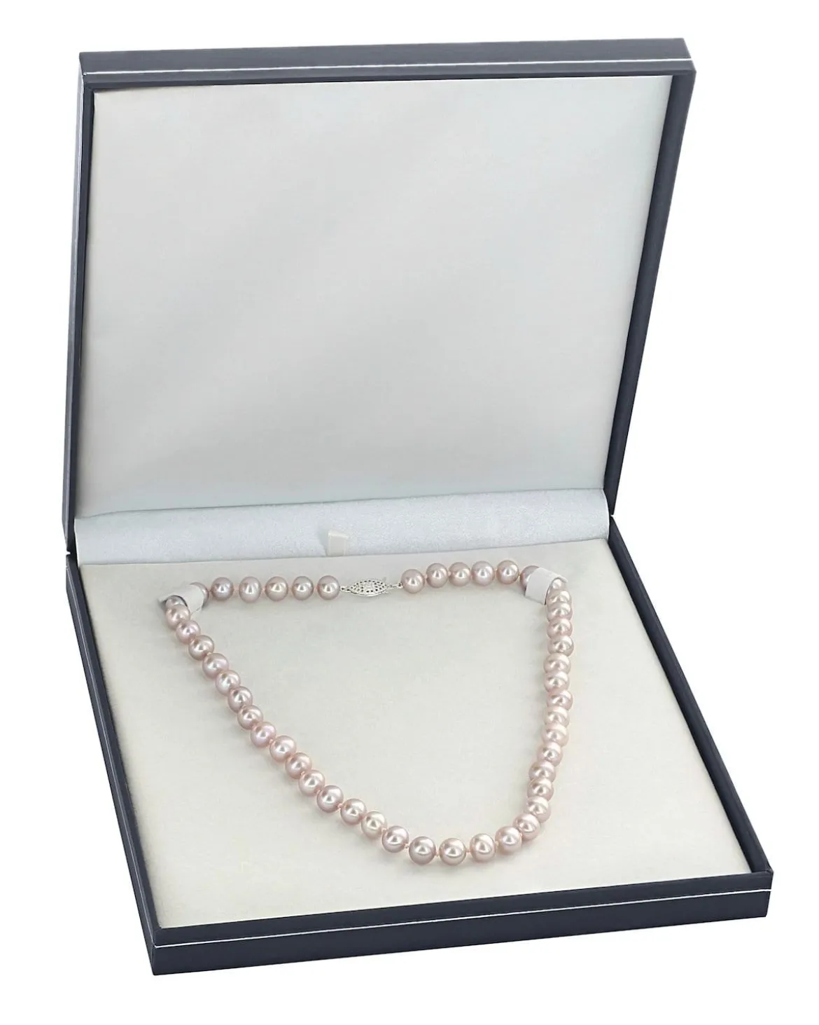 9.5-10.5mm Pink Freshwater Pearl Necklace - AAAA Quality