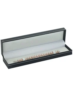 8.0-8.5mm Pink Freshwater Pearl Bracelet - AAA Quality
