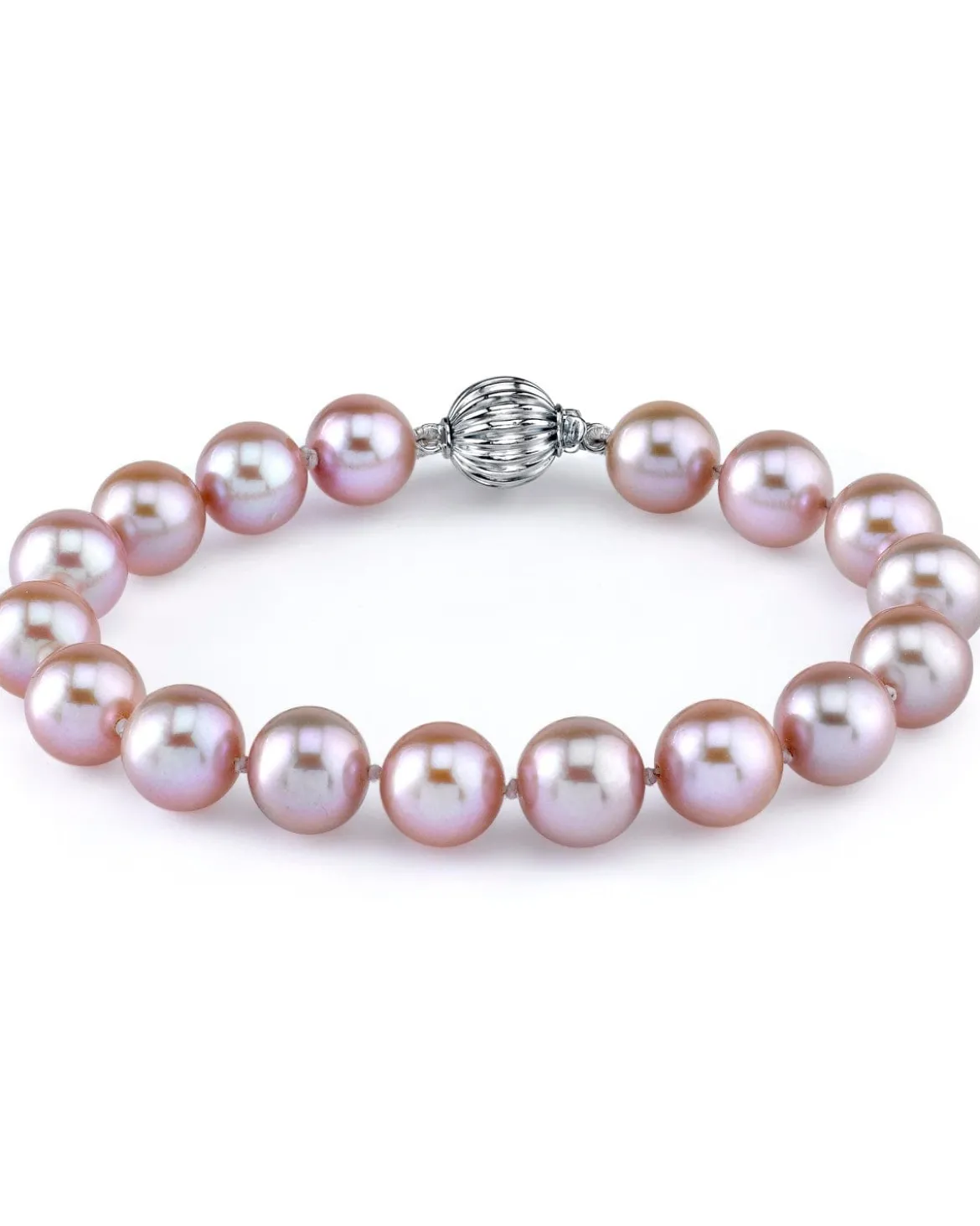 6.5-7.0mm Pink Freshwater Pearl Bracelet - AAA Quality