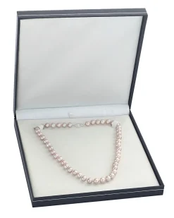 8.5-9.5mm Pink Freshwater Pearl Necklace - AAA Quality