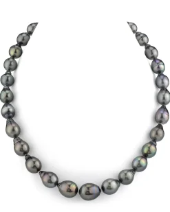 10-11mm Tahitian South Sea Pearl Drop-Shape Necklace