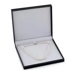 7.0-7.5mm White Freshwater Pearl Necklace - AAAA Quality