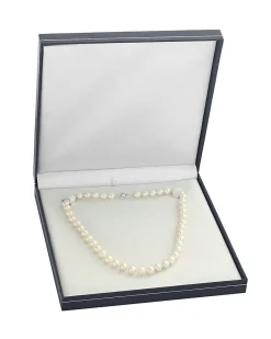 9.5-10.5mm White Freshwater Pearl Necklace - AAA Quality