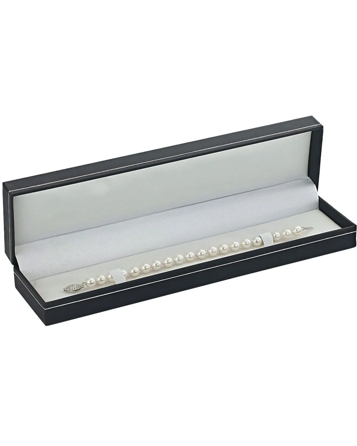 7.0-7.5mm White Freshwater Pearl Bracelet - AAAA Quality