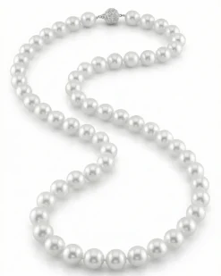 Opera Length 11-14mm South Sea Pearl Necklace - AAAA Quality