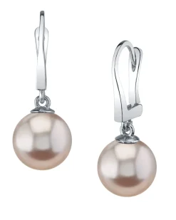 Pink Freshwater Pearl Classic Elegance Earrings