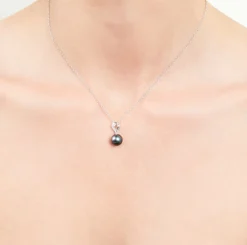 Tahitian South Sea Pearl & Diamond Melissa Pendant