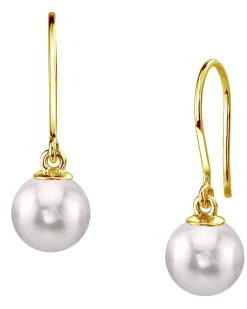 White Akoya Pearl Linda Earrings