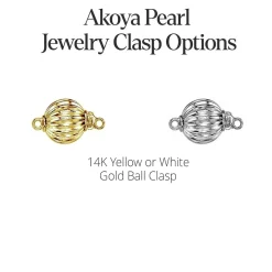 White Japanese Akoya Choker Length Pearl Necklace, 7.0-7.5mm - AAA Quality