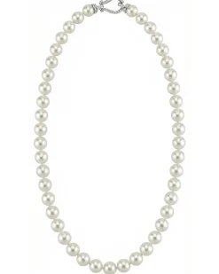 White Japanese Akoya Pearl Necklace, 8.5-9.0mm - AA+ Quality