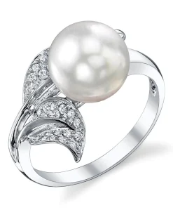 White South Sea Pearl & Diamond