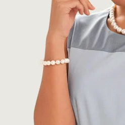 White South Sea Pearl Bracelet, 9.0-10.0mm