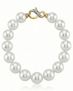 White South Sea Pearl Bracelet, 10.0-11.0mm