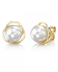White South Sea Pearl Khilana Stud Earrings