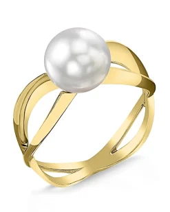 White South Sea Pearl Lana Solitaire Ring