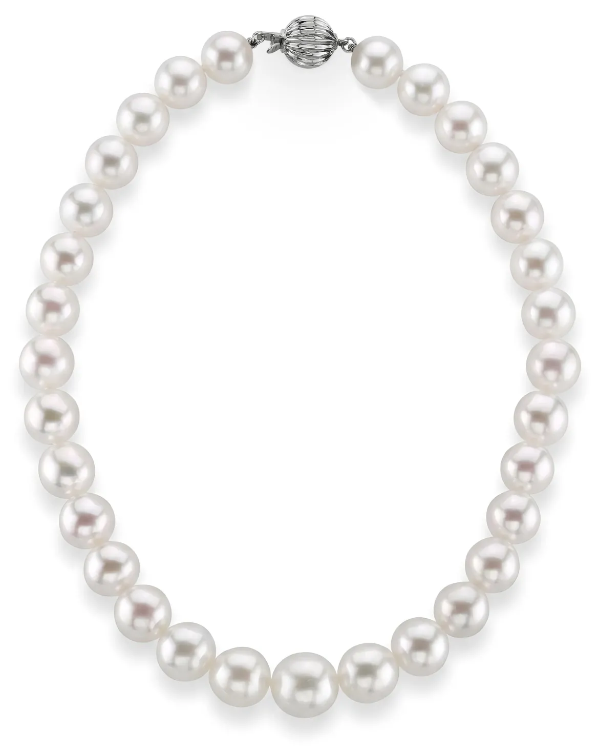 White South Sea Pearl Necklace, 9.0-12.0mm - AAAA Quality