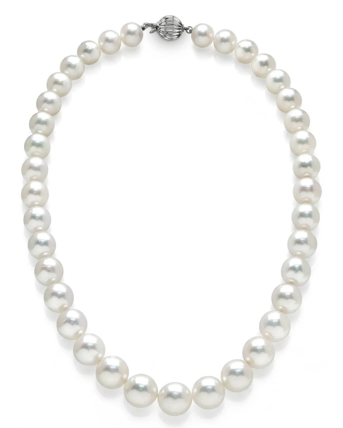 White South Sea Pearl Necklace, 9.0-11.0mm - AAAA Quality