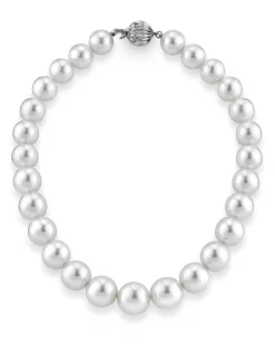 White South Sea Pearl Necklace, 12.0-15.0mm - AAAA Quality