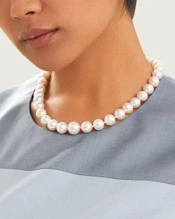 White South Sea Pearl Necklace, 9.0-11.0mm - AAA Quality